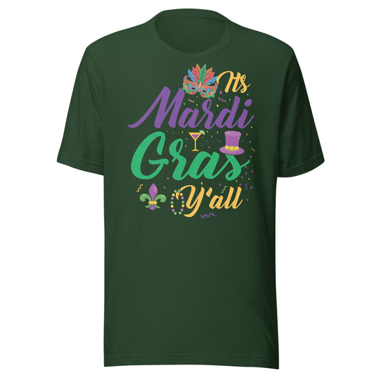 Es Mardi Gras, todos ustedes, camiseta