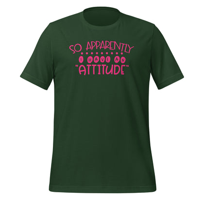 Entonces, aparentemente tengo una camiseta gráfica de actitud