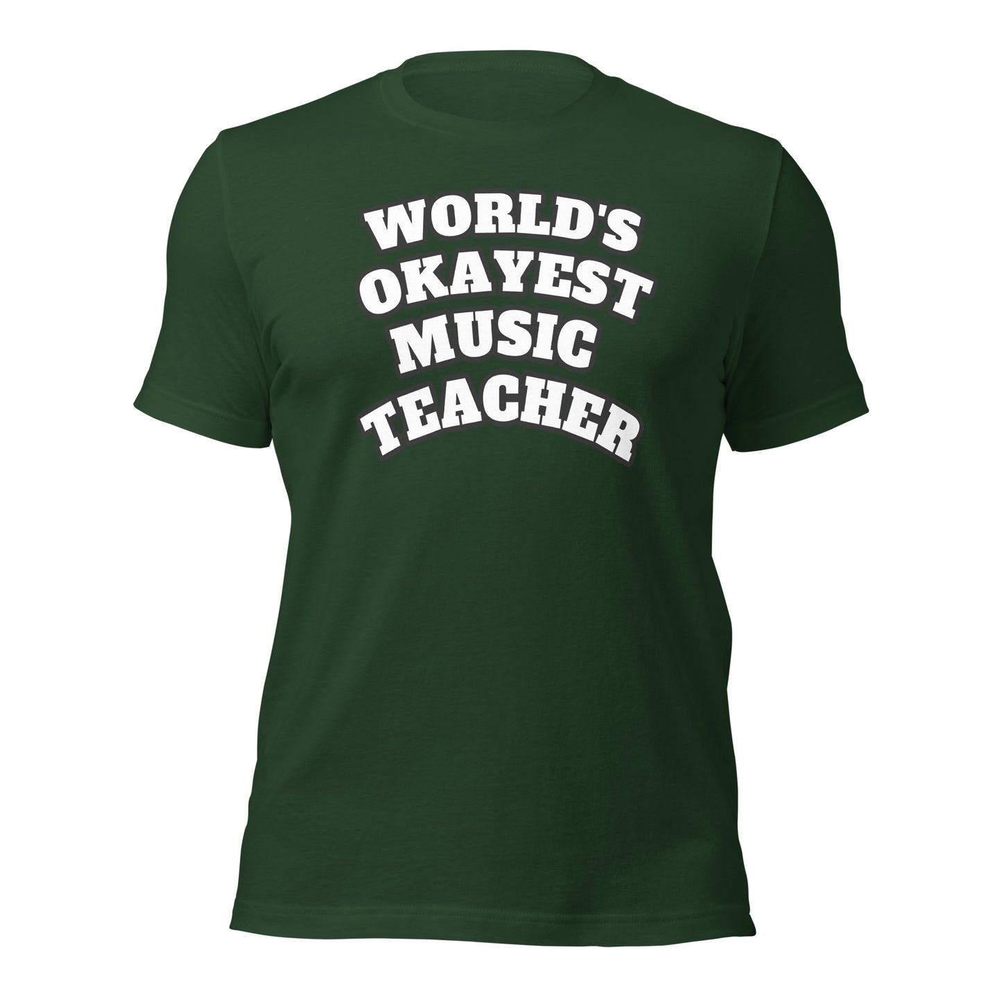 World's Okayest Music Teacher Shirt