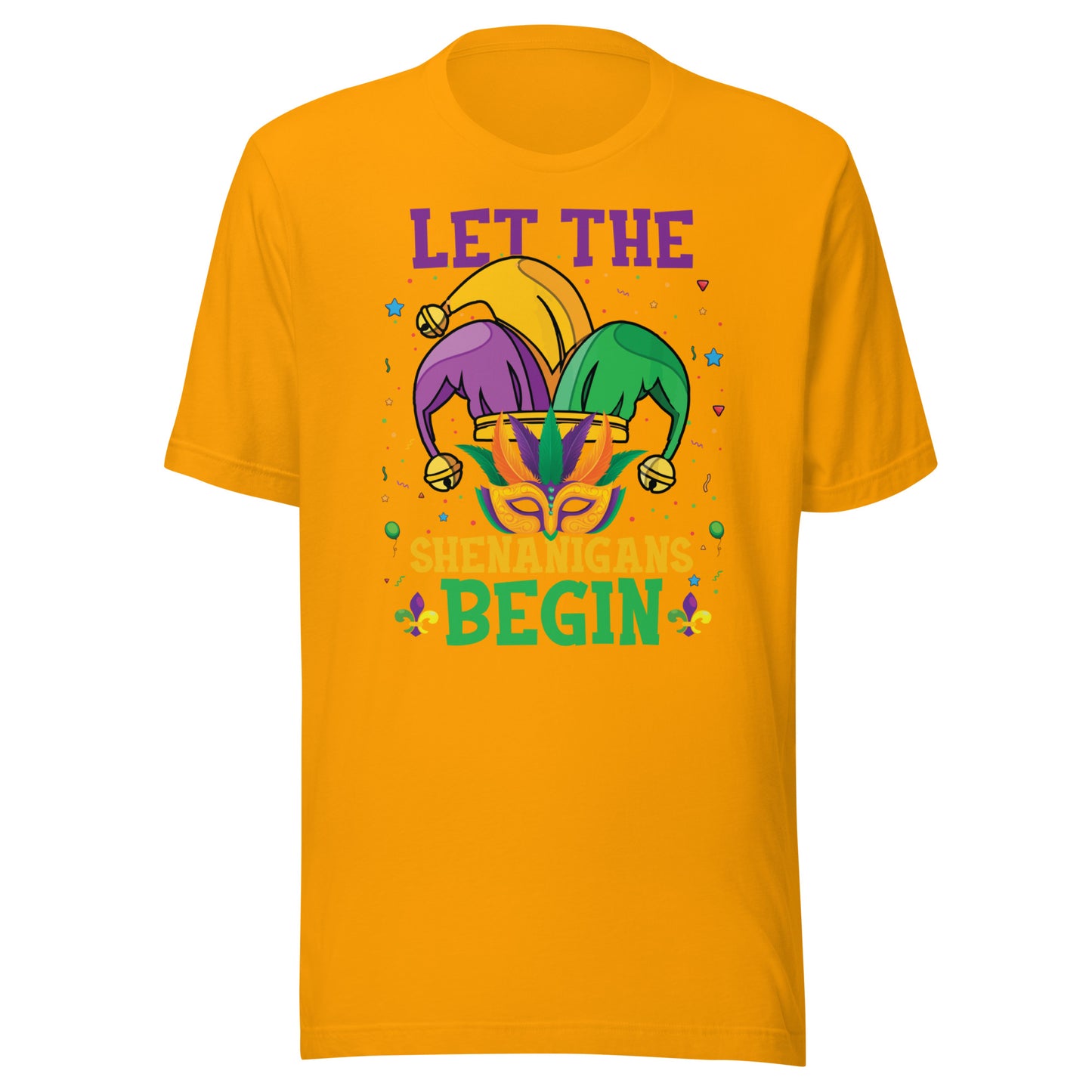 Let the Shenanigans Begin Mardi Gras Shirt