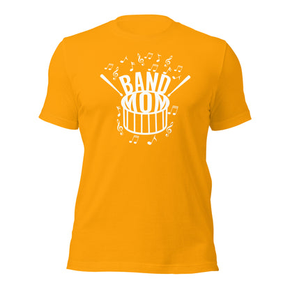 Camiseta de baterista de mamá de banda