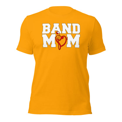 Armonías sinceras: camiseta de mamá de banda