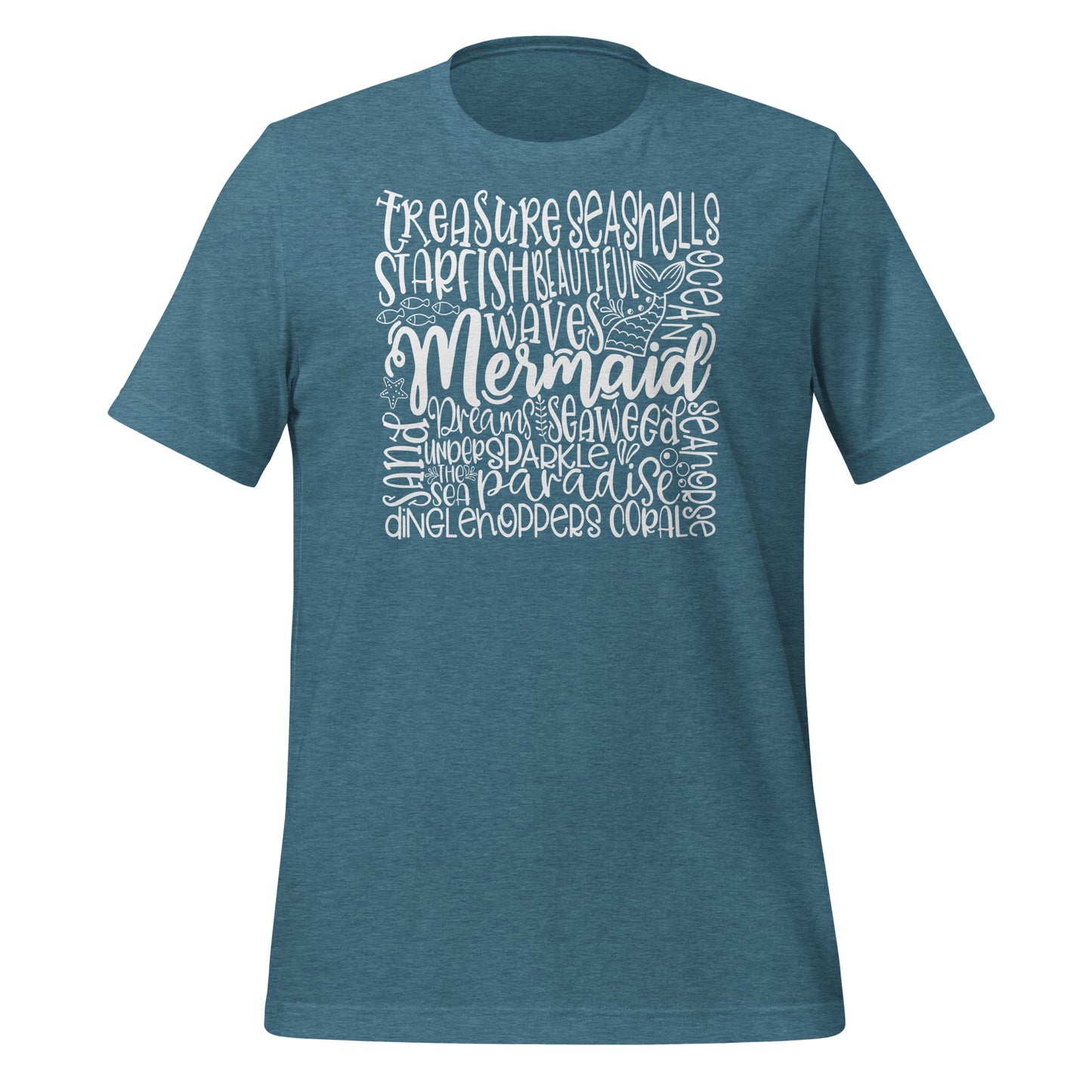 Mermaid Dreams Typography Graphic Tee