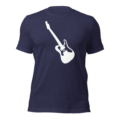 Camiseta para entusiastas de la guitarra eléctrica de cuerpo sólido