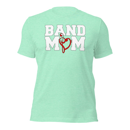 Armonías sinceras: camiseta de mamá de banda