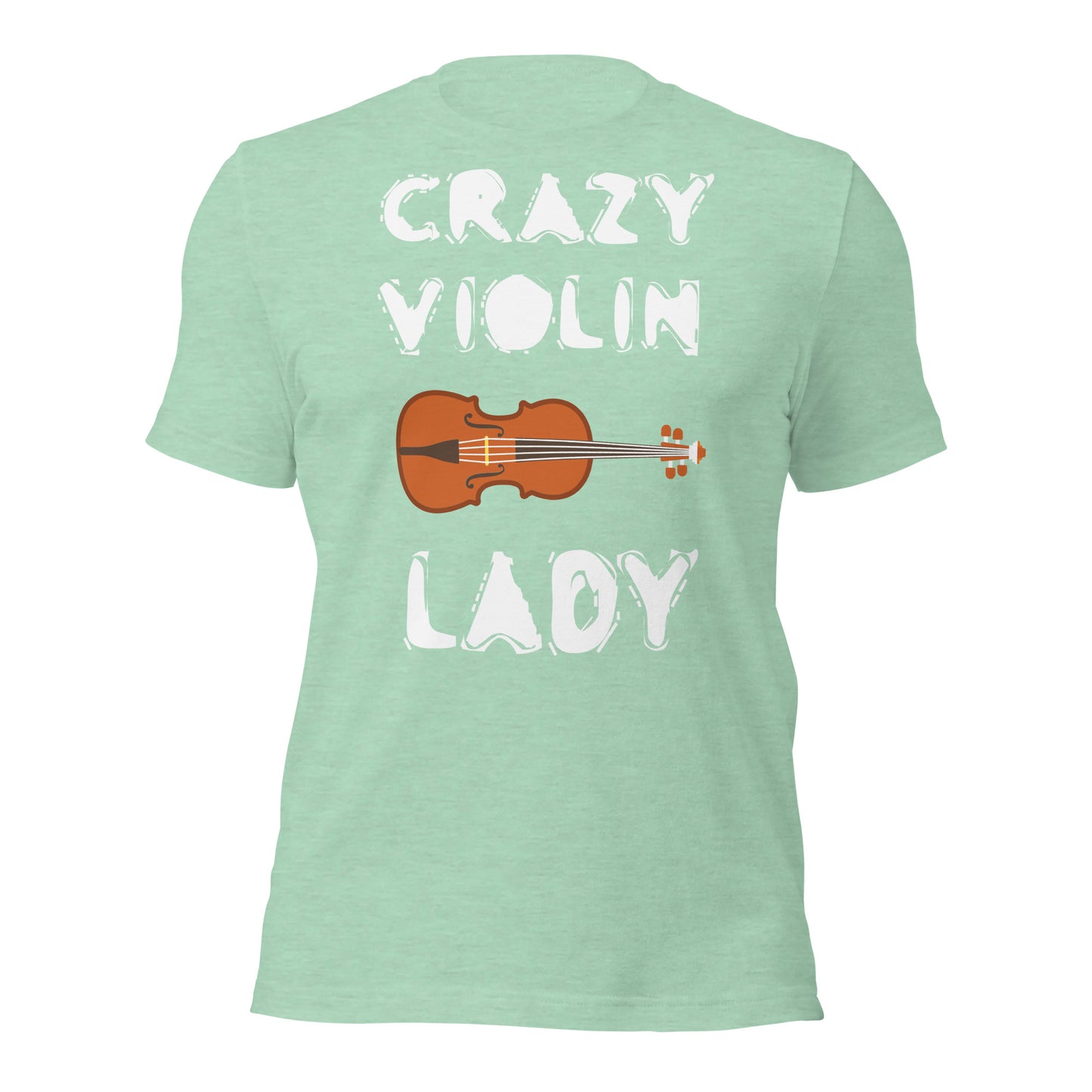 Crazy Violin Lady Shirt