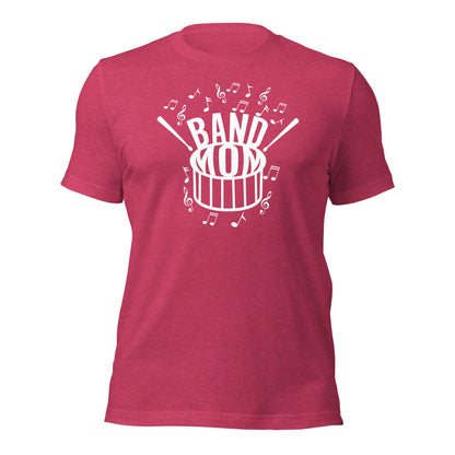 Camiseta de baterista de mamá de banda