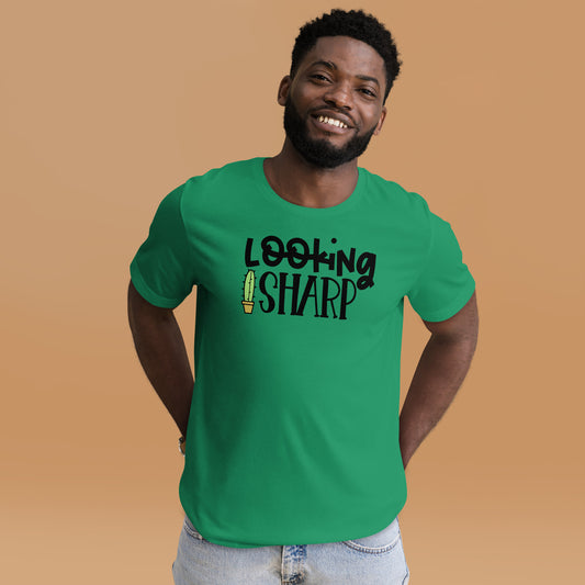 Camiseta gráfica de cactus con aspecto elegante