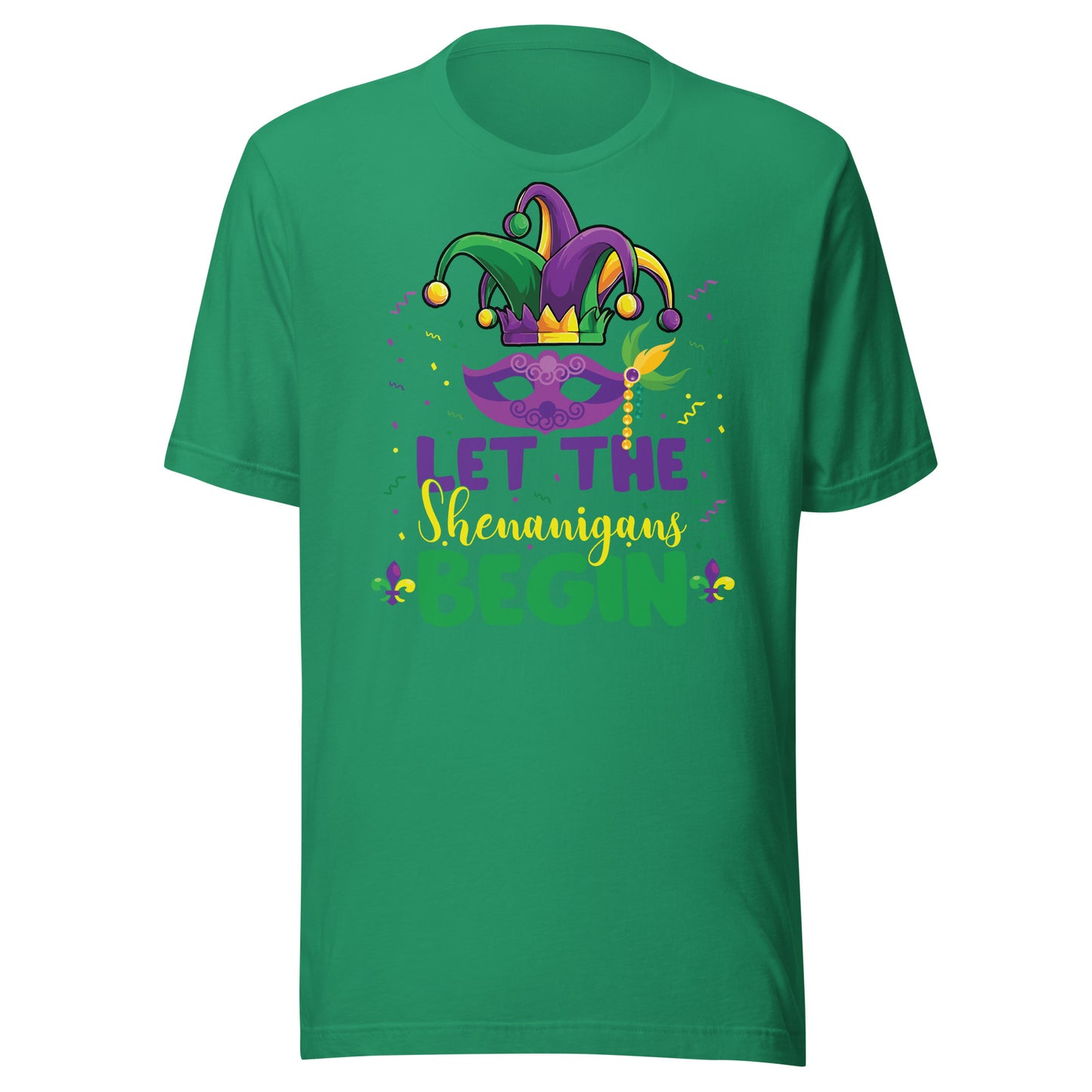 Let The Shenanigans Begin - Mardi Gras Tee