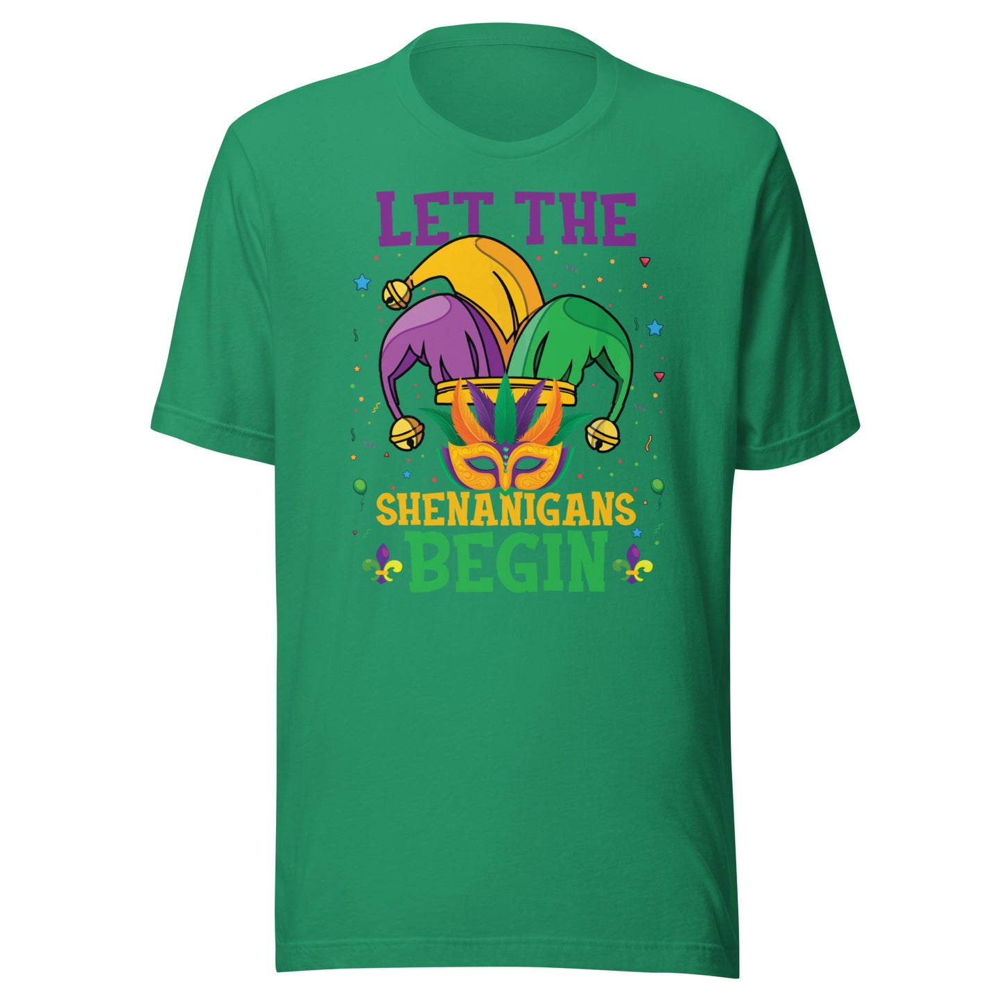 Let the Shenanigans Begin Mardi Gras Shirt