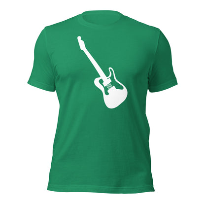 Camiseta para entusiastas de la guitarra eléctrica de cuerpo sólido