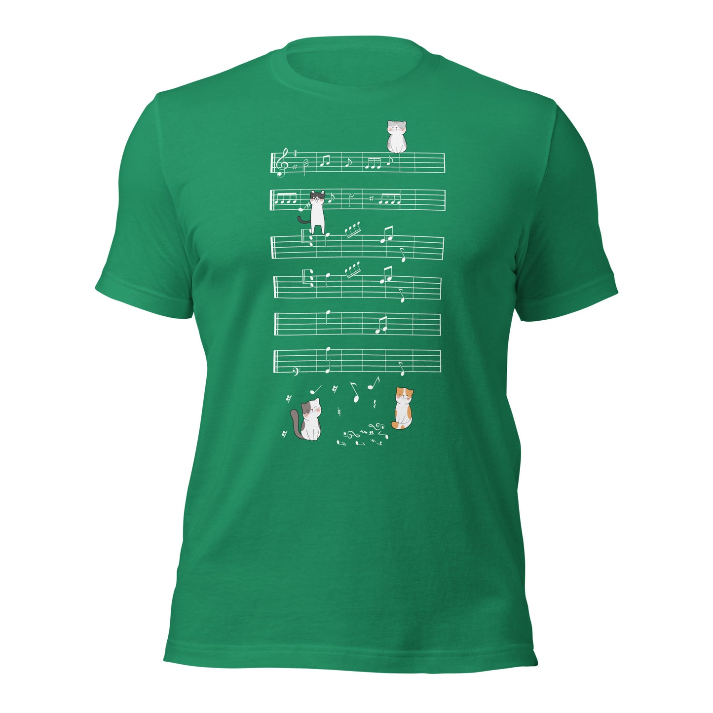 Naught Playing Musical Kitty Cats T-shirt