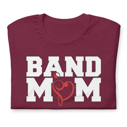 Armonías sinceras: camiseta de mamá de banda