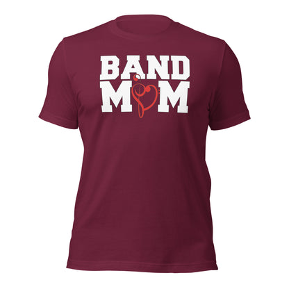 Armonías sinceras: camiseta de mamá de banda