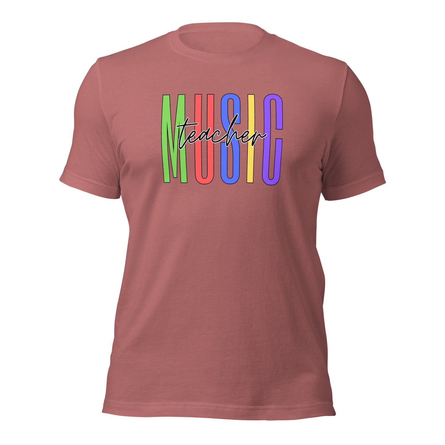 Colorful Music Teacher Shirt