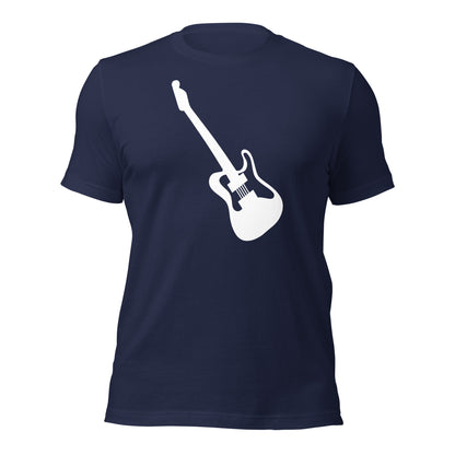 Camiseta para entusiastas de la guitarra eléctrica de cuerpo sólido