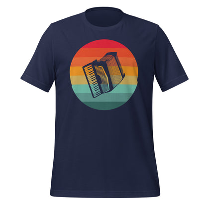 Camiseta con serenata de acordeón al atardecer