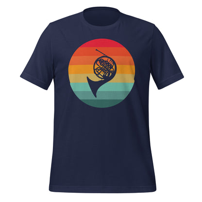 Camisa con serenata al atardecer con trompa francesa