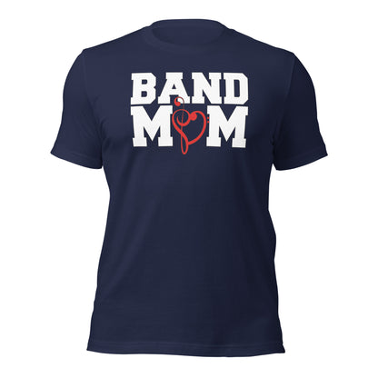 Armonías sinceras: camiseta de mamá de banda