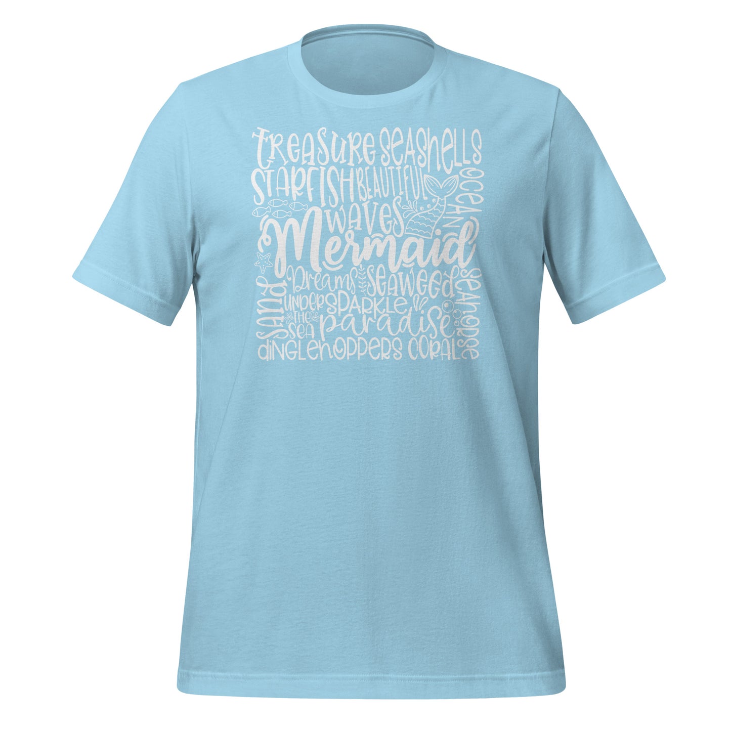 Mermaid Dreams Typography Graphic Tee