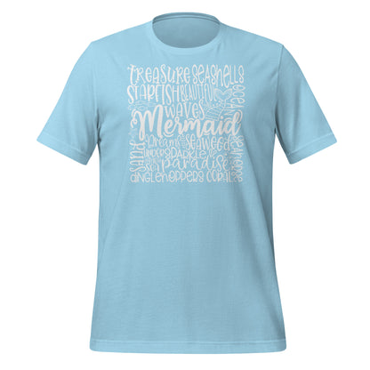 Camiseta gráfica tipográfica "Sueños de sirena"