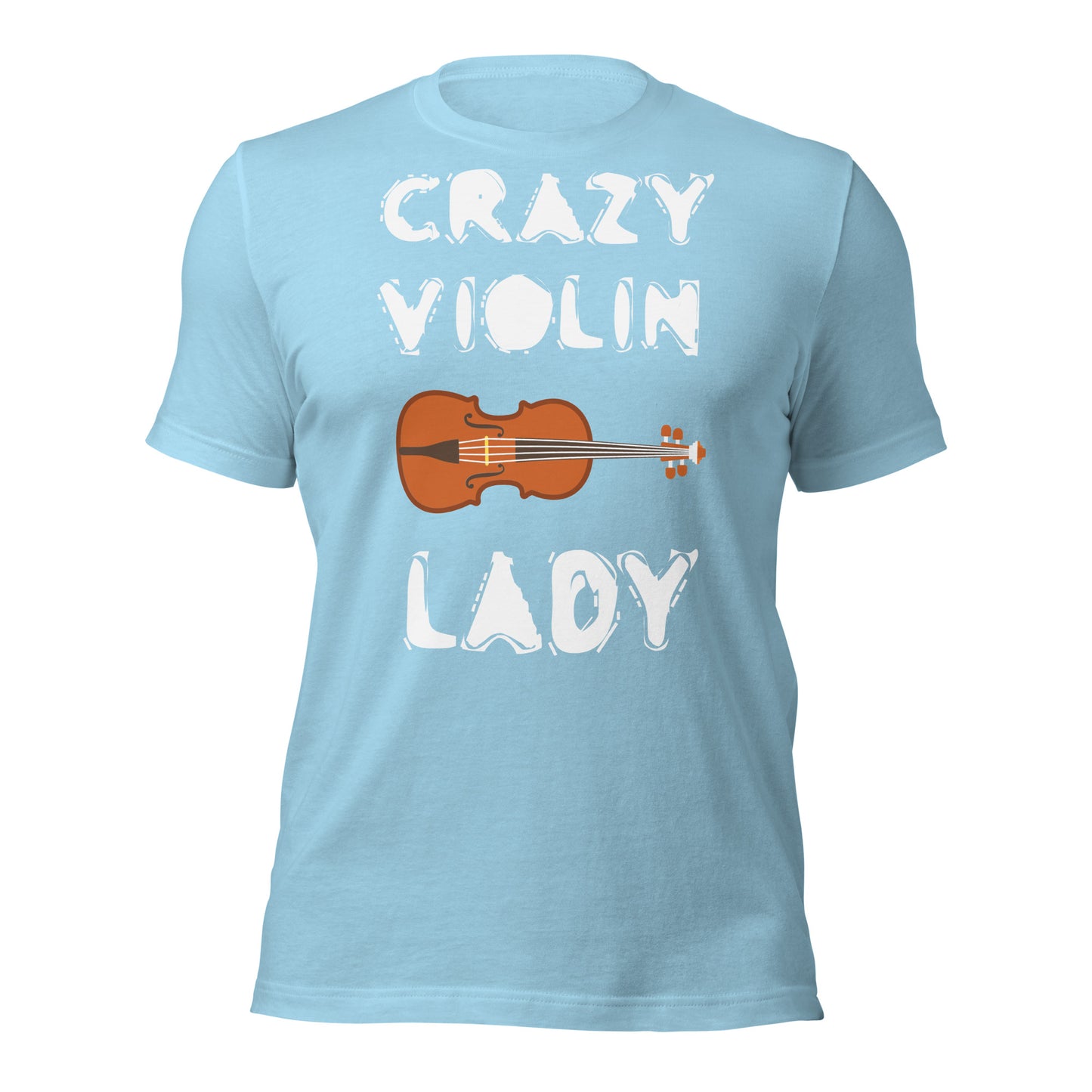 Crazy Violin Lady Shirt