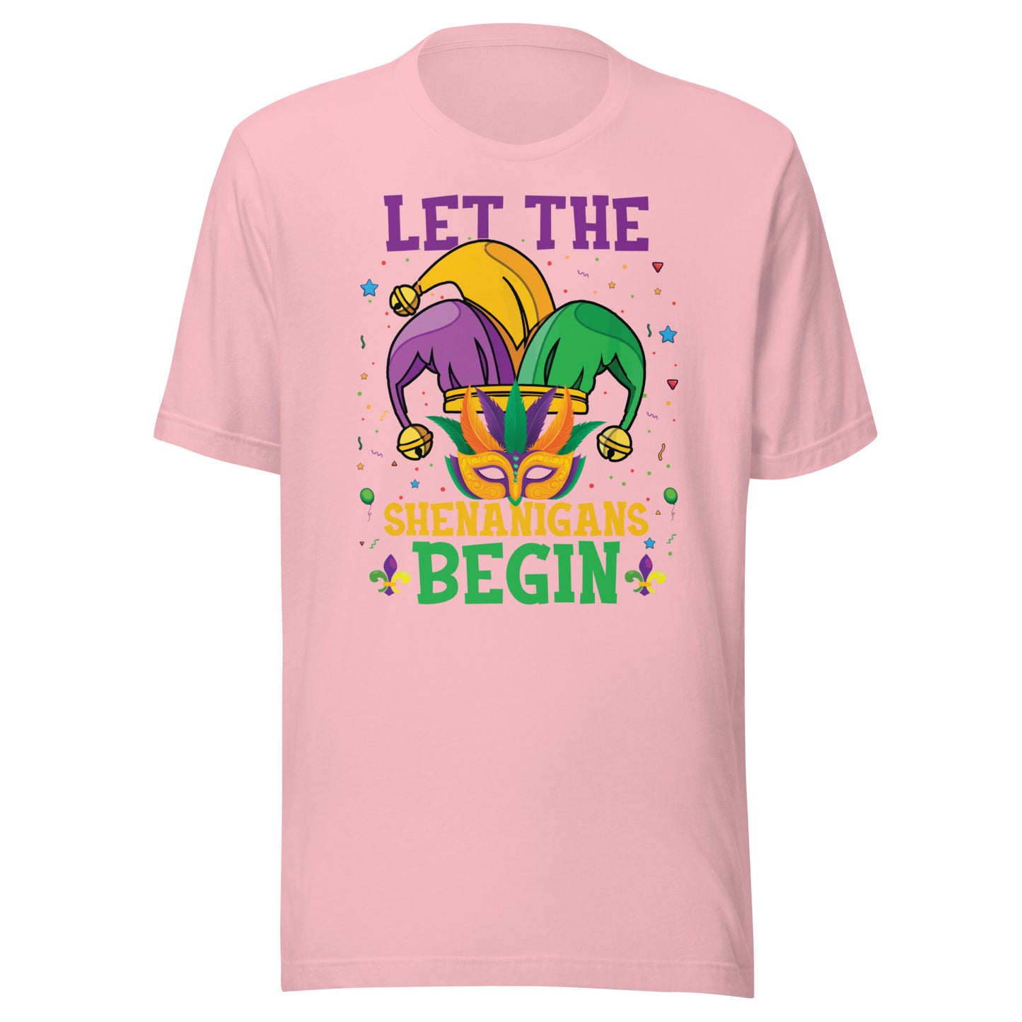 Let the Shenanigans Begin Mardi Gras Shirt