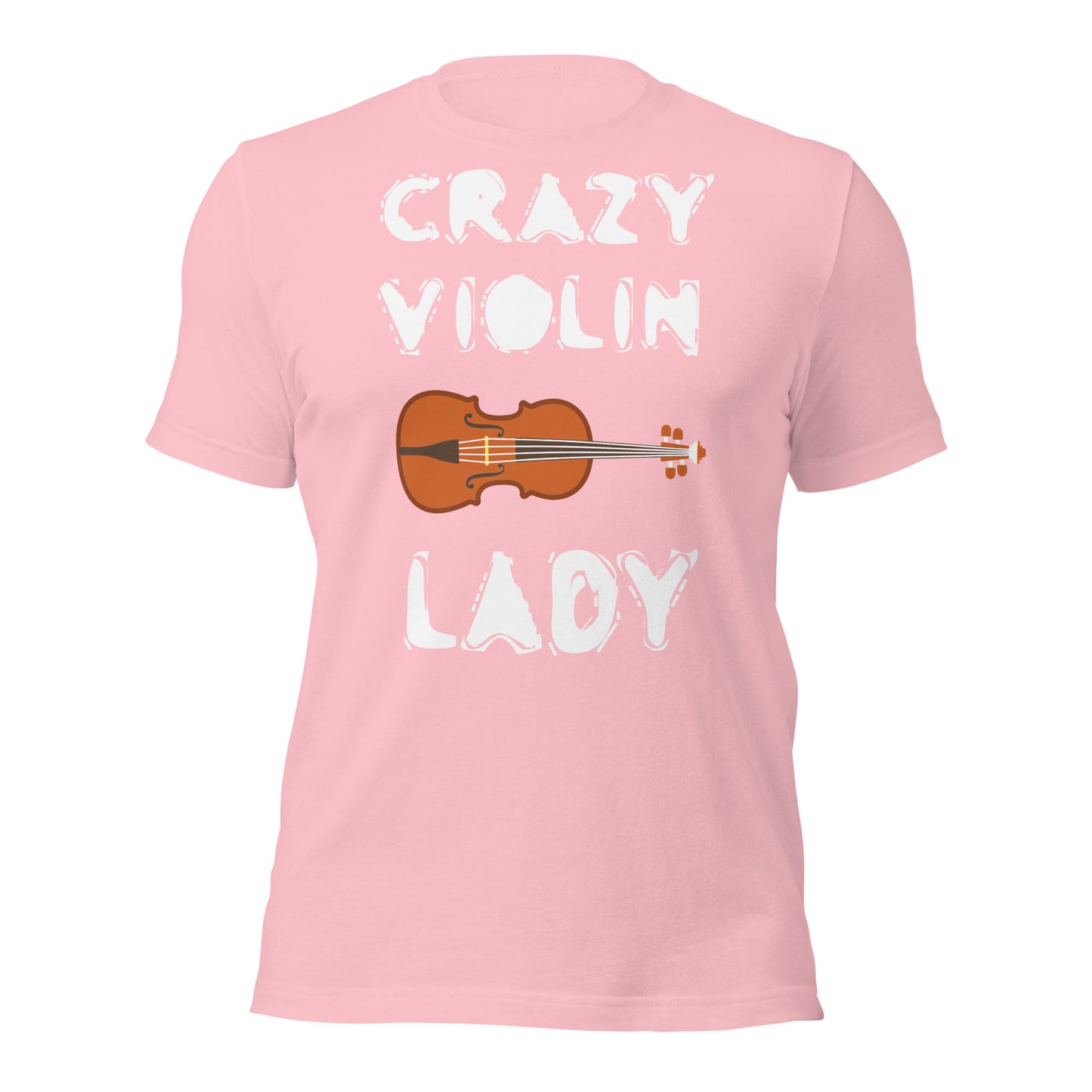 Crazy Violin Lady Shirt