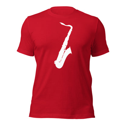 Camiseta para entusiastas del saxofón