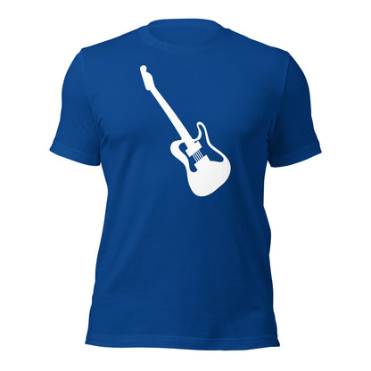 Camiseta para entusiastas de la guitarra eléctrica de cuerpo sólido