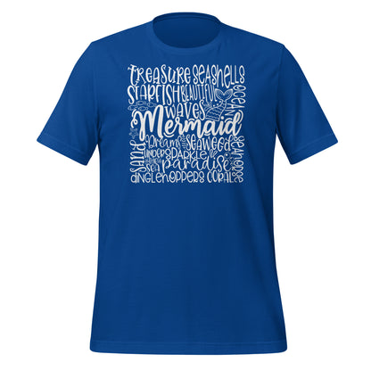 Camiseta gráfica tipográfica "Sueños de sirena"