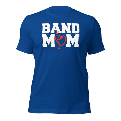 Armonías sinceras: camiseta de mamá de banda