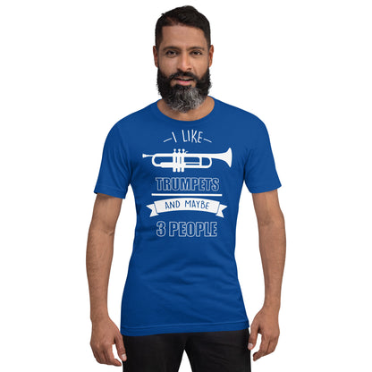 Me gustan las trompetas y quizás 3 personas Tee