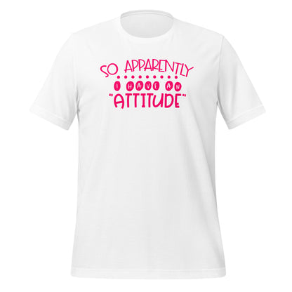 Entonces, aparentemente tengo una camiseta gráfica de actitud
