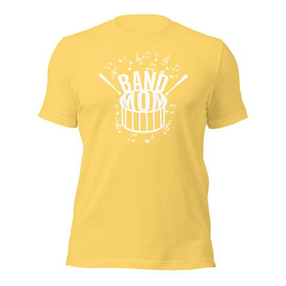 Camiseta de baterista de mamá de banda