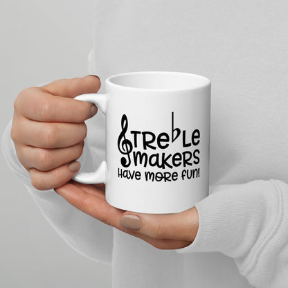 Taza "Los creadores de triples se divierten más"