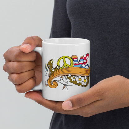 Taza Paz y Amor