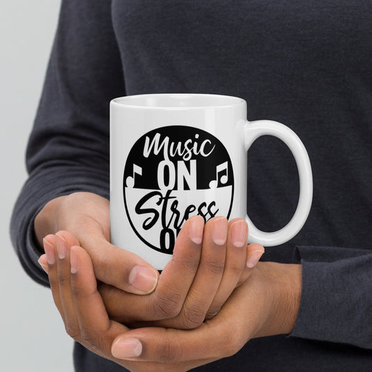 Music On Stress Off Mug