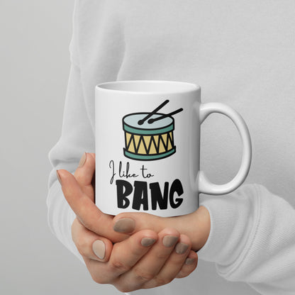 Me gusta golpear - Taza de batería