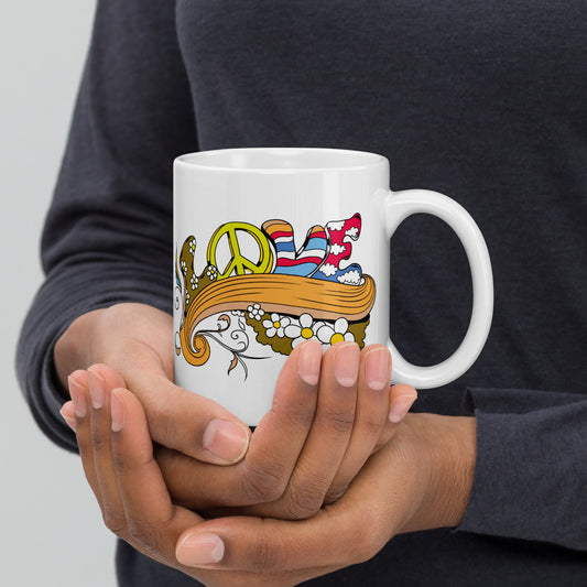 Taza Paz y Amor