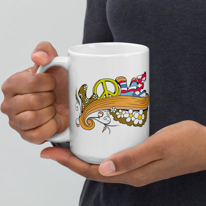 Taza Paz y Amor